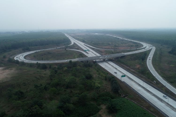 Simpang Susun Kota Baru Ruas Tol Bakauheni-Terbanggi Besar