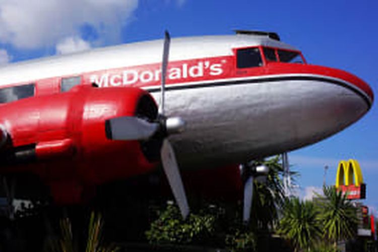 McDonalds, Taupo, Selandia Baru.