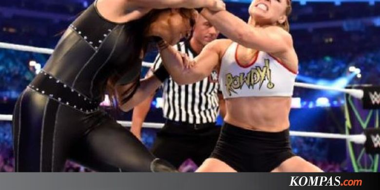 Ronda Rousey Tampil Memukau Pada WrestleMania 34