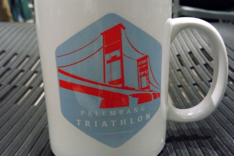Logo Palembang Triathlon 2019. Kota Palembang berniat menjadikan kegiatan Palembang Triathlon sebagai kegiatan tetap dan berkesinambungan.