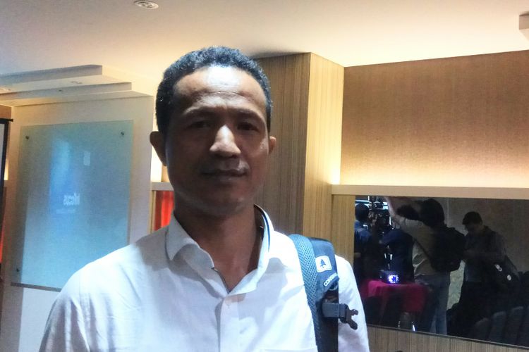 Peneliti Forum Masyarakat Peduli Parlemen Indonesia (Formappi) Lucius Karus Ketika Ditemui di Jakarta, Senin (14/8/2017).