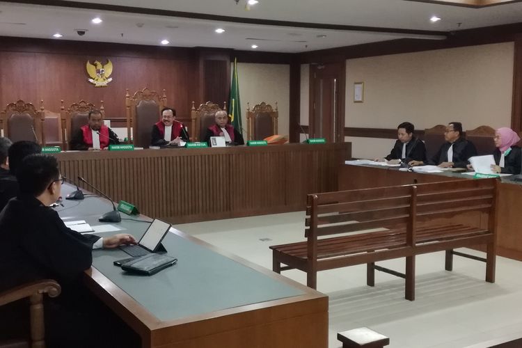 Sidang PK Setya Novanto di Pengadilan Negeri Jakarta Pusat, Selasa (10/9/2019)