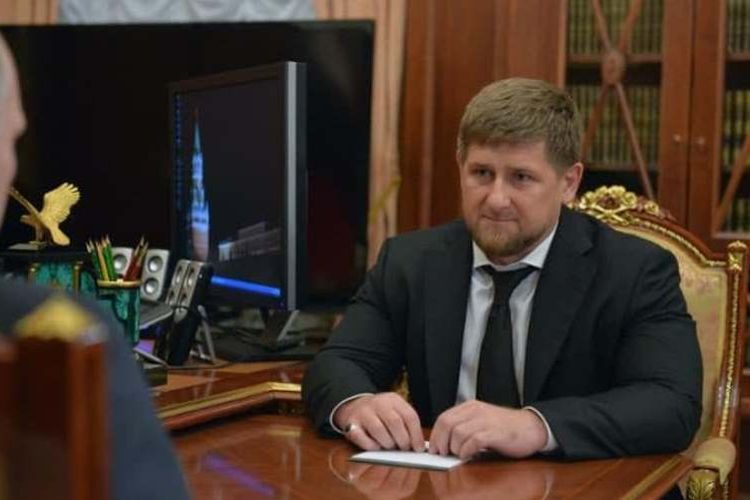 Pemimpin Checnya Ramzan Kadyrov.