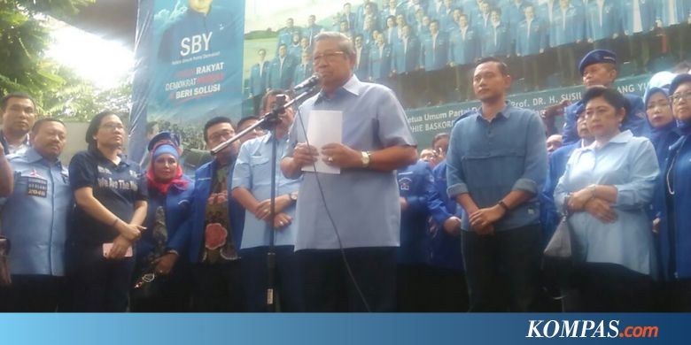 SBY: Tuduhan Novanto ke Ibas Ganjil dan Menggelikan..