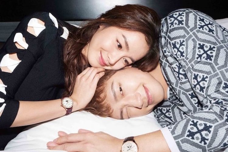 Pasangan artis Korea, Rain dan Kim Tae Hee