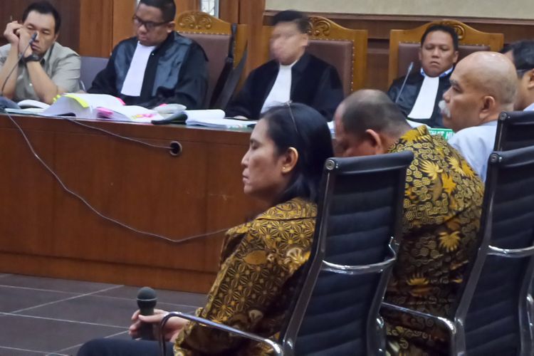 Mantan Kepala Sub Direktorat Pengerukan dan Reklamasi di Direktorat Jenderal Perhubungan Laut, Wisnoe Wihandani, di Pengadilan Tipikor Jakarta, Kamis (7/12/2017).