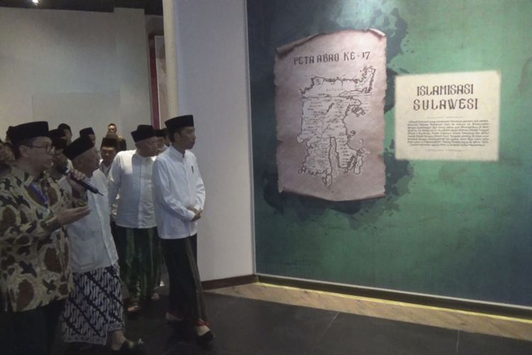 Peresmian Museum Islam Indonesia KH. Hasyim Asy?ari (MINHA) oleh Presiden RI, Joko Widodo (Jokowi), Selasa (18/12/2018).
