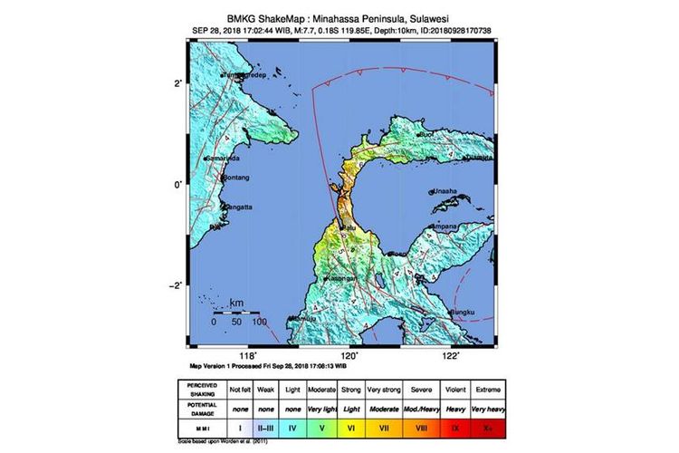 Donggala, Sulawesi Tengah, sempat dilanda gempa bermagnitudo 7,7 pada Jumat, (28/9/2018)