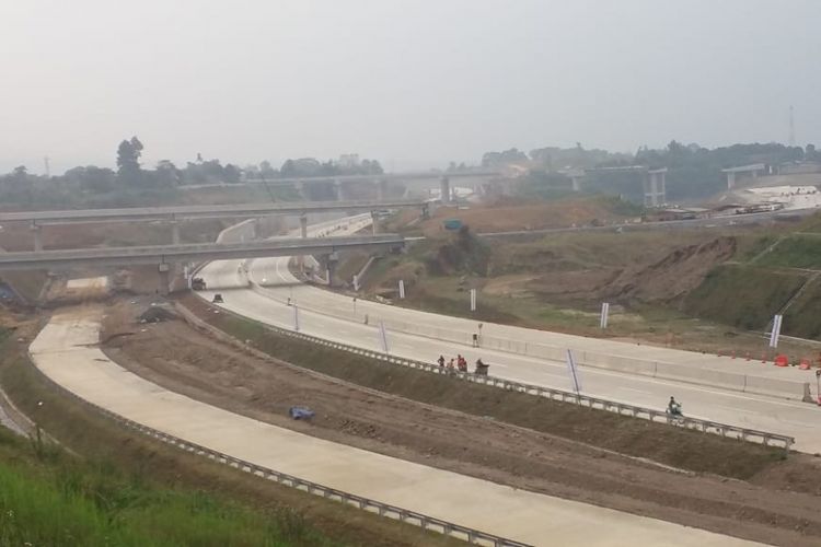 Ruas tol Ciawi-Sukabumi Seksi 1 Ciawi-Cigombong/Lido akan dibuka secara fungsional pada Jumat (8/6/2018).