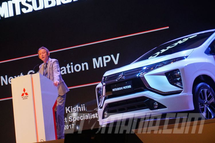Mitsubishi Indonesia perkenalkan produk MPV terbarunya. 