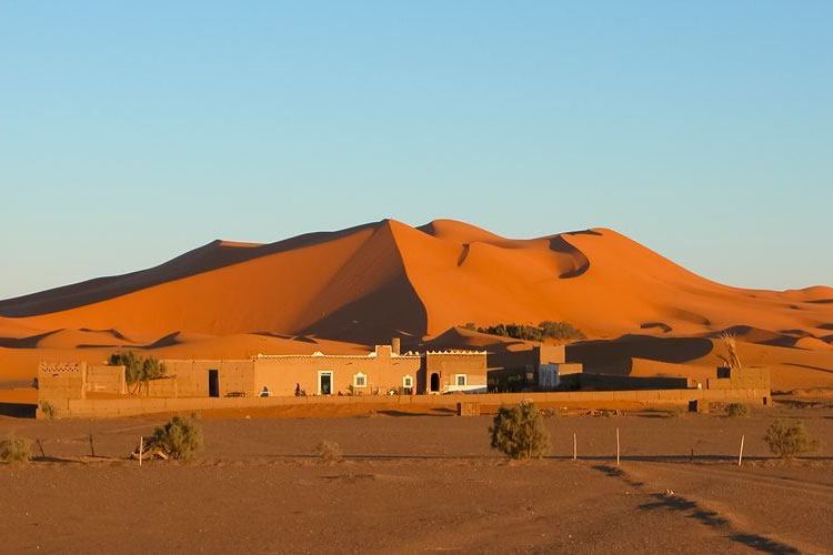 Erg Chebbi di Merzouga, Maroko.