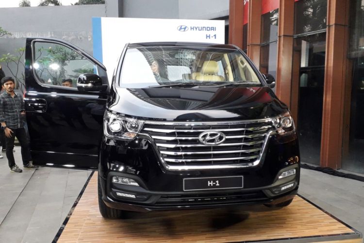 New H-1 2018 yang diperkenalkan Hyundai Motor Indonesia di Jakarta, Selasa (3/7/2018).