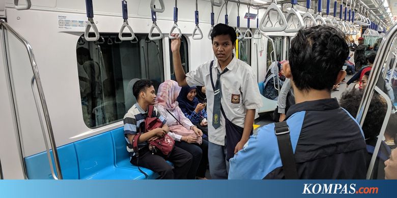 Selama April 2019, Tarif MRT Diskon 50 Persen - KOMPAS.com