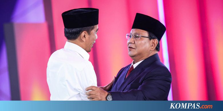 Quick Count Poltracking Indonesia Data 62,60 Persen: Jokowi-Ma'ruf 55,75 Persen, Prabowo-Sandiaga 44,25 Persen