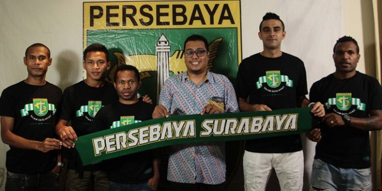 Persebaya Surabaya memperkenalkan lima muka baru untuk Liga 1 2018, yaitu Osvaldo Haay, Nelson Alom, Ferinando Pahabol, Otavio Dutra, dan Ruben Sanadi. 