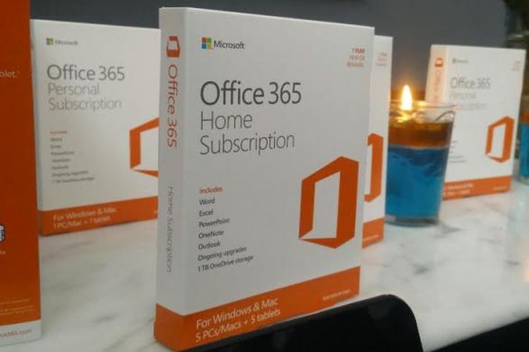 Box Microsoft Office terbaru.