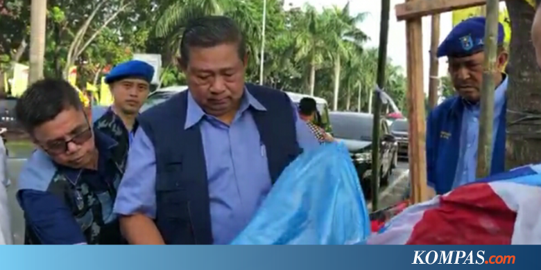 SBY Berharap Polisi Serius Menangani Kasus Perusakan Atribut Demokrat