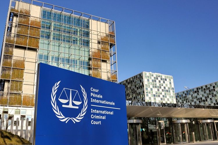 Gedung Mahkamah Kriminal Internasional (ICC) di Den Haag.