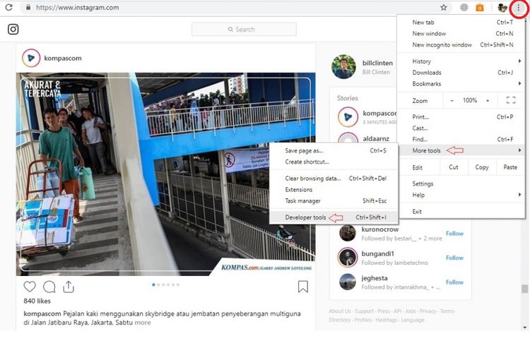 Begini Cara Posting Stories Dan Foto Instagram Dari Komputer Halaman All Kompas Com