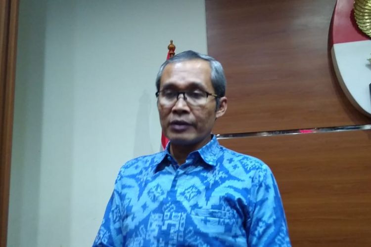 Wakil Ketua KPK Alexander Marwata di Gedung Merah Putih KPK, Jakarta, Rabu (30/1/2019)