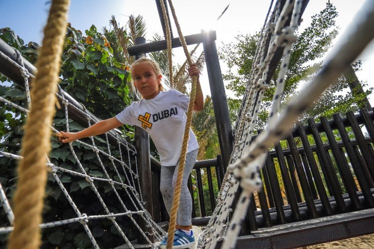 XDubai Launches Park Junior, tempat bermain luar ruang untuk anak di Dubai.(Dubai Tourism)
