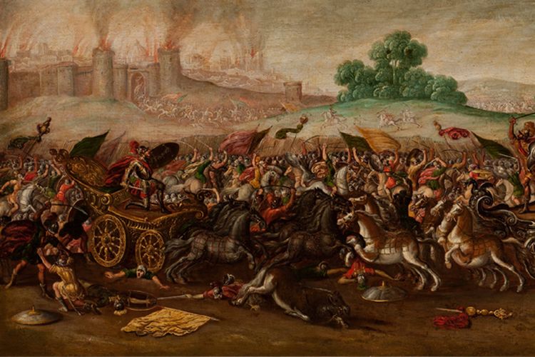 Pembakaran Yerusalem oleh Tentara Nebukadnezar (1630-1660)