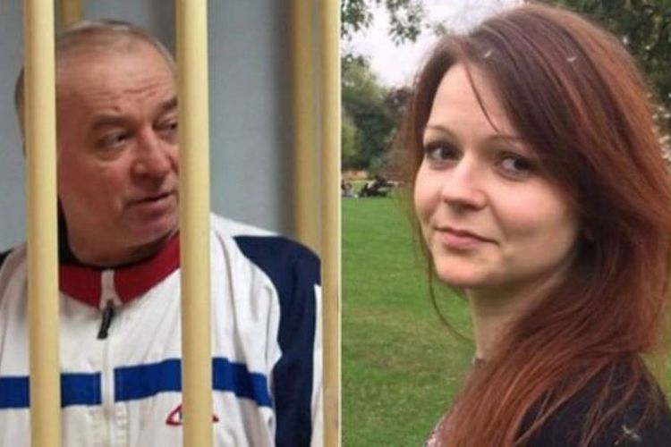 Yulia Skripal (kanan), putri dari mantan agen ganda Sergei Skripal (kiri) yang diyakini terpapar racun saraf di Salisbury, Inggris pada 4 Maret 2018 lalu.