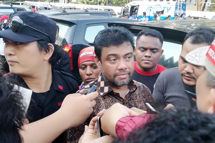 Presiden Konfederasi Serikat Pekerja Indonesia (KSPI) Said Iqbal