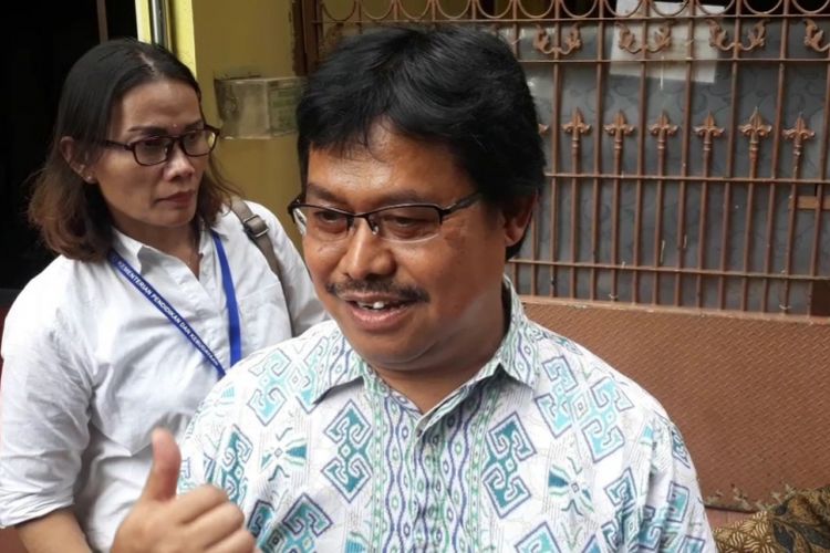 Perwakilan Kemendikbud mendatangi SD Islam Al-Fajri, Jakasampurna, Kota Bekasi untuk klarifikasi kasus dugaan penganiayaan guru kepada anak berkebutuhan khusus, Rabu (13/2/2019).
