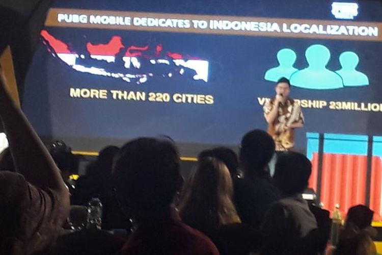 Oliver Ye menjelaskan, PUBG Mobile memiliki lebih dari 100 Juta pengguna aktif tiap bulannya di seluruh dunia.