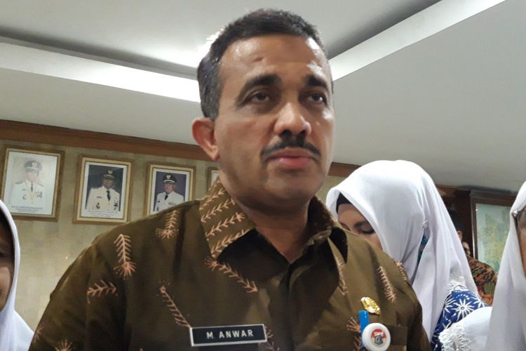 Wali Kota Jakarta Timur M Anwar saat ditemui di Kantor Wali Kota Jakarta Timur, Jumat (22/2/2019)