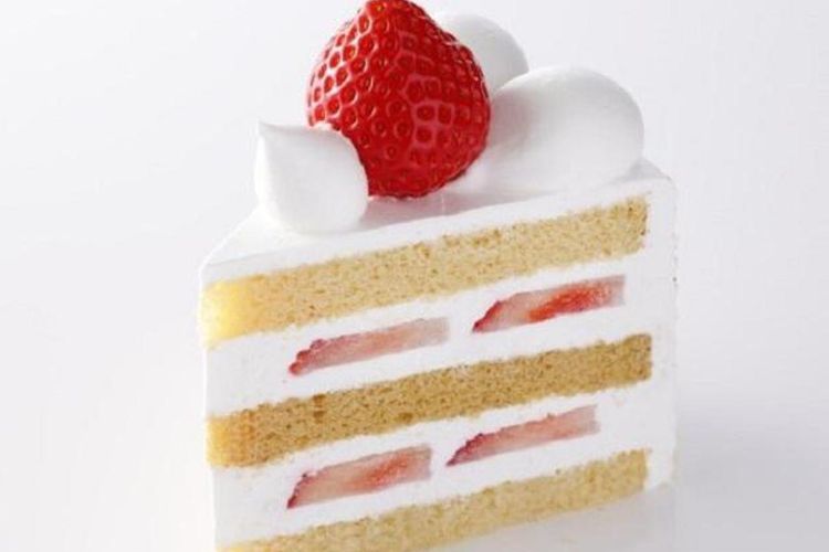 “Super Amaou Shortcake” yang dibuat untuk merayakan 40 tahun dibukanya hotel