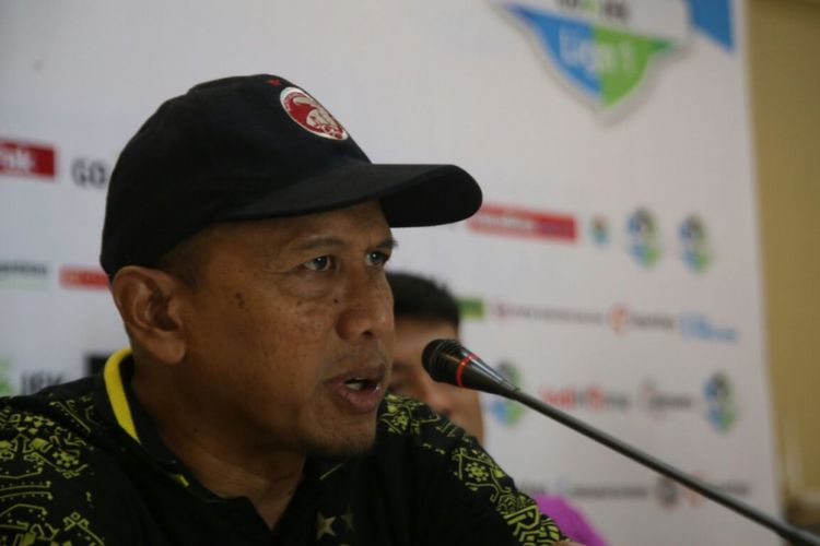 Pelatih Sriwijaya FC Rahmad Darmawan