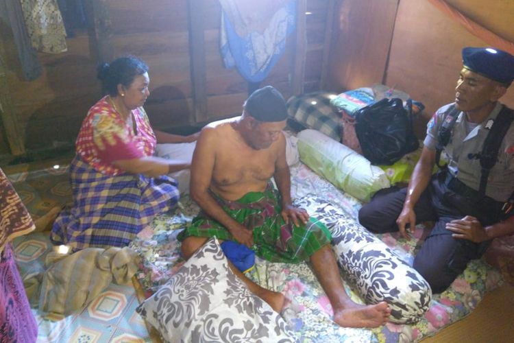 Jalam (71) nelayan asal Namlea, Kabupaten Buru, Maluku yang dinytakan hilang sejak Sabtu pekan lalu ditemukan dalam keadaan selamat, Selasa (11/12/2018)