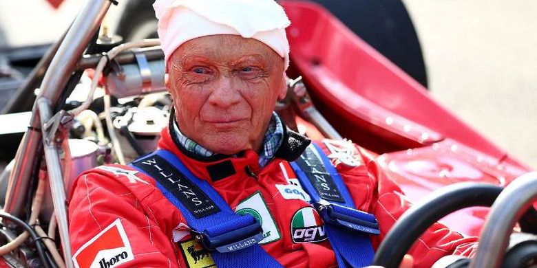 Juara dunia F1 1975, 1977 dan 1984, Niki Lauda di masa tua
