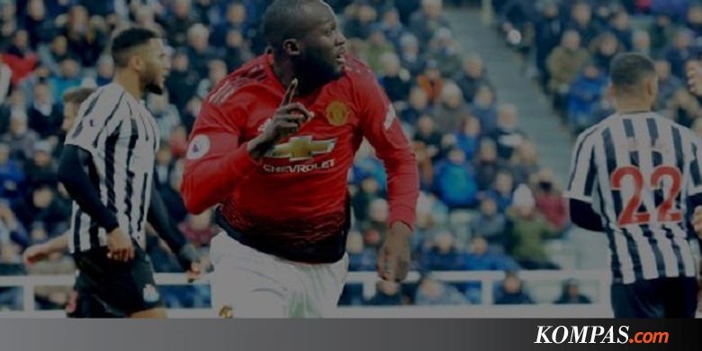 Newcastle Vs Man United, Diwarnai Gol 38 Detik Lukaku