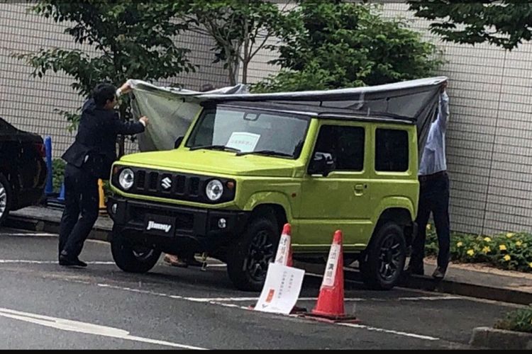 Penampakan Suzuki Jimny terbaru di Jepang