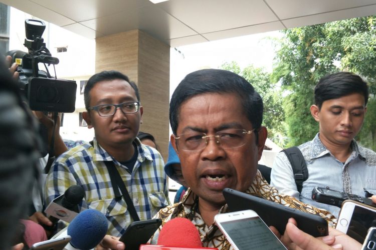 Sekretaris Jenderal DPP Golkar, Idrus Marham ketika ditemui di kantor DPP Golkar, Jakarta Barat, Senin (20/11/2017).