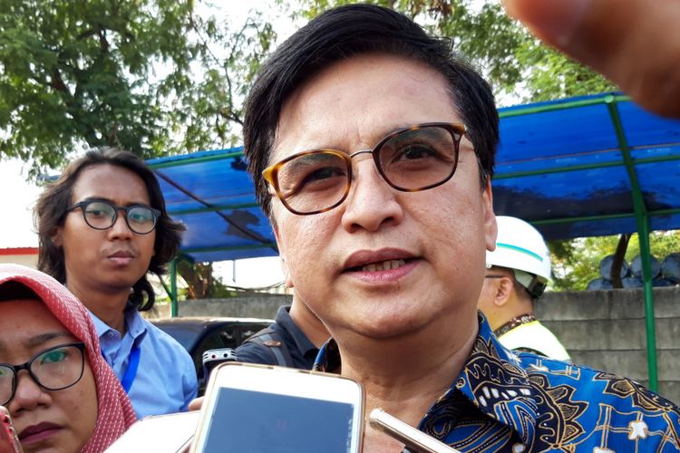 Dirut PD Pembangunan Sarana Jaya Yoory C Pinontoan