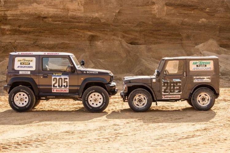 Modifikasi Rally Dakar di Jimny terbaru