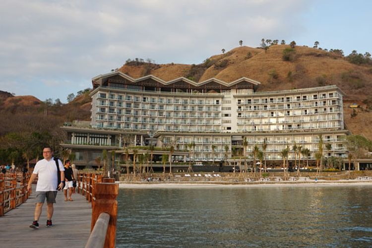 Ayana Komodo Resort di Pantai Waecicu, Labuan Bajo, Kabupaten Manggarai Barat, Nusa Tenggara Timur, Sabtu (15/9/2018).