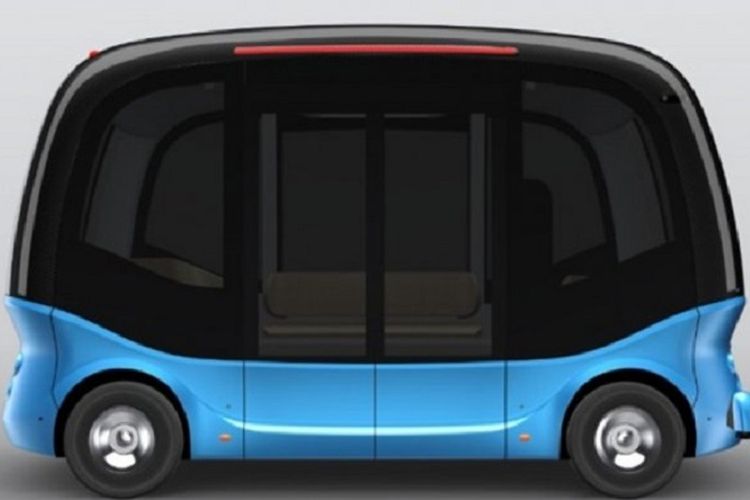 bus otonomos baidu ditargetkan mengaspal di Jepang 2019 mendatang.
