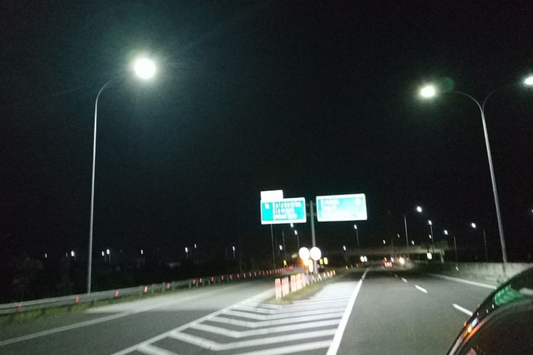 Brebes Barat, jadai titik akhir one way saat mudik 2019.