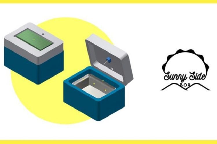 Sunny side box yang diciptakan oleh tujuh mahasiswa Fakultas Teknik Universitas Indonesia (FTUI) angkatan 2014.