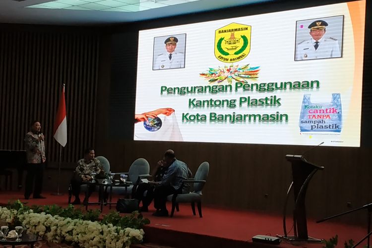 Suasana Rembuk Nasional Gerakan Indonesia Bersih, di Manado, Sulawesi Utara, Sabtu (27/10/2018).