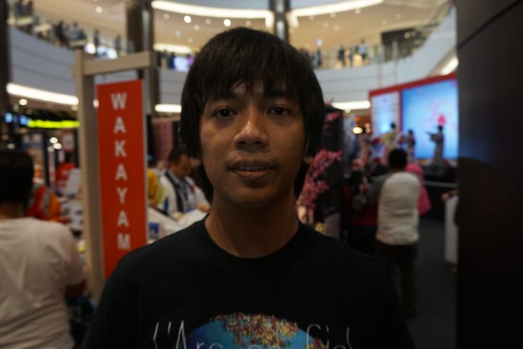 Artis musik Rian DMASIV saat ditemui di kawasan BSD, Tangerang Selatan, Banten, Minggu (16/9/2018).