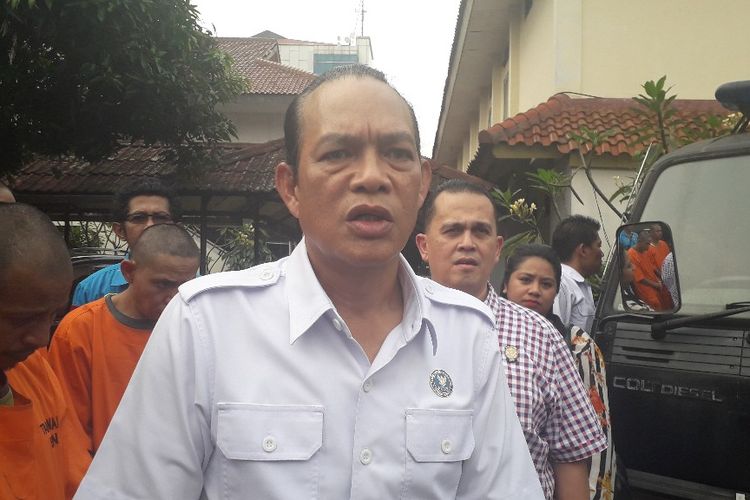 Deputi Bidang Pemberantasan BNN Irjen Arman Depari di Kantor BNN, Kamis (16/5/2019).