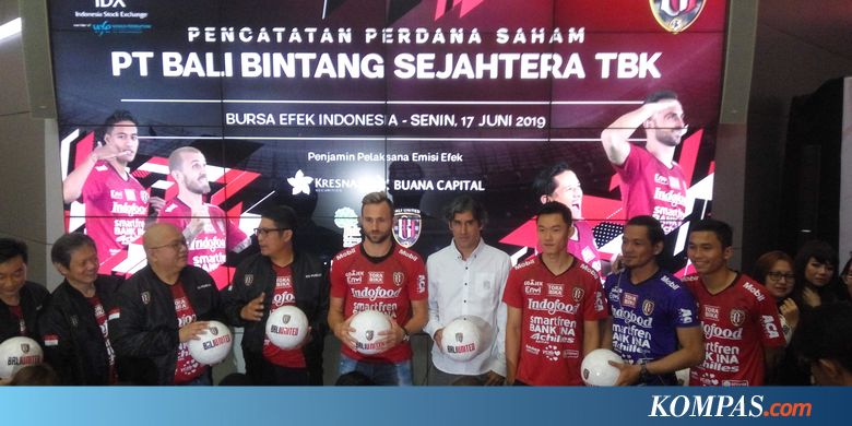 Bali United Resmi Jadi Klub Sepak Bola Pertama yang Melantai di Bursa - Kompas.com - KOMPAS.com