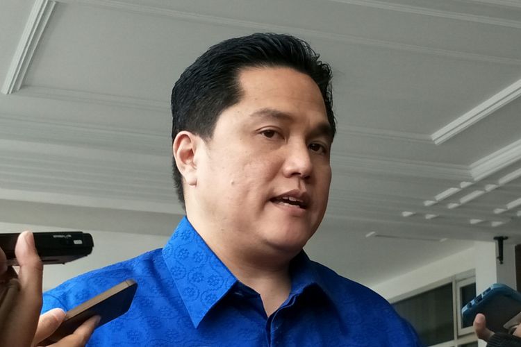 Ketua komite penyelenggaraan Asian Games 2018 (Inasgoc) Erick Thohir.