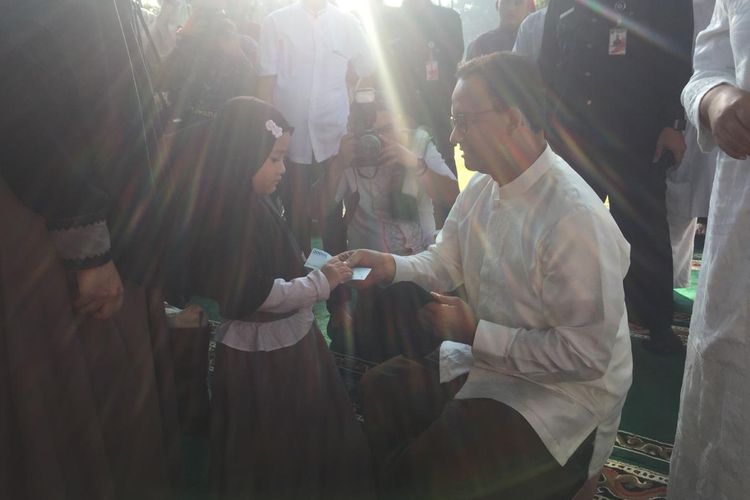 Gubernur DKI Jakarta, Anies Baswedan di Balai Kota, Rabu (5/6/2019).